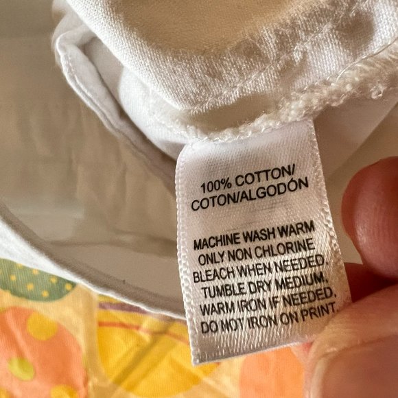 Loft White Cotton Shorts, 9 Inch Inseam  - 10 - Picture 5 of 5